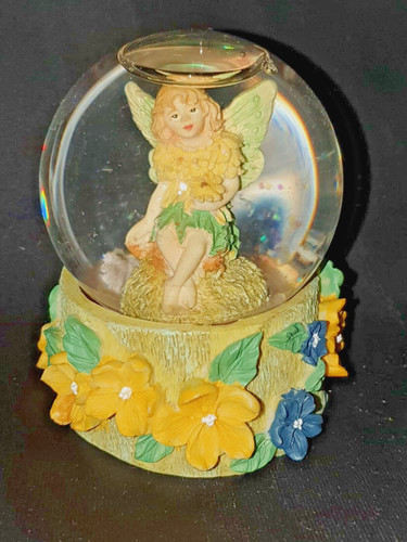 Schneekugel elfe glas - schneekugel,