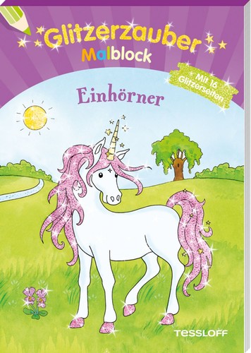 Glitzerzauber malblock - glitzerzauber,